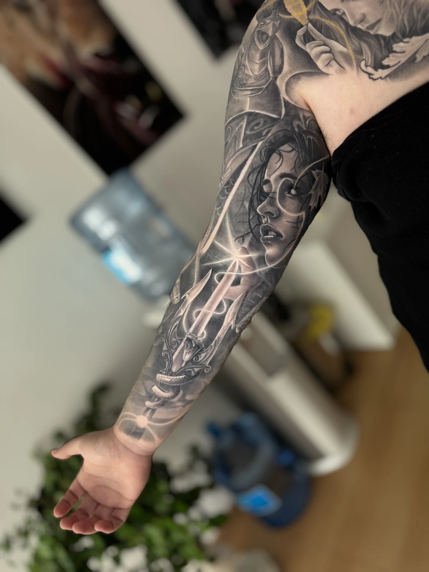Realismo en blanco y gris